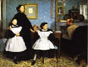 Edgar Degas Family Portrait(or the Bellelli Family) china oil painting reproduction